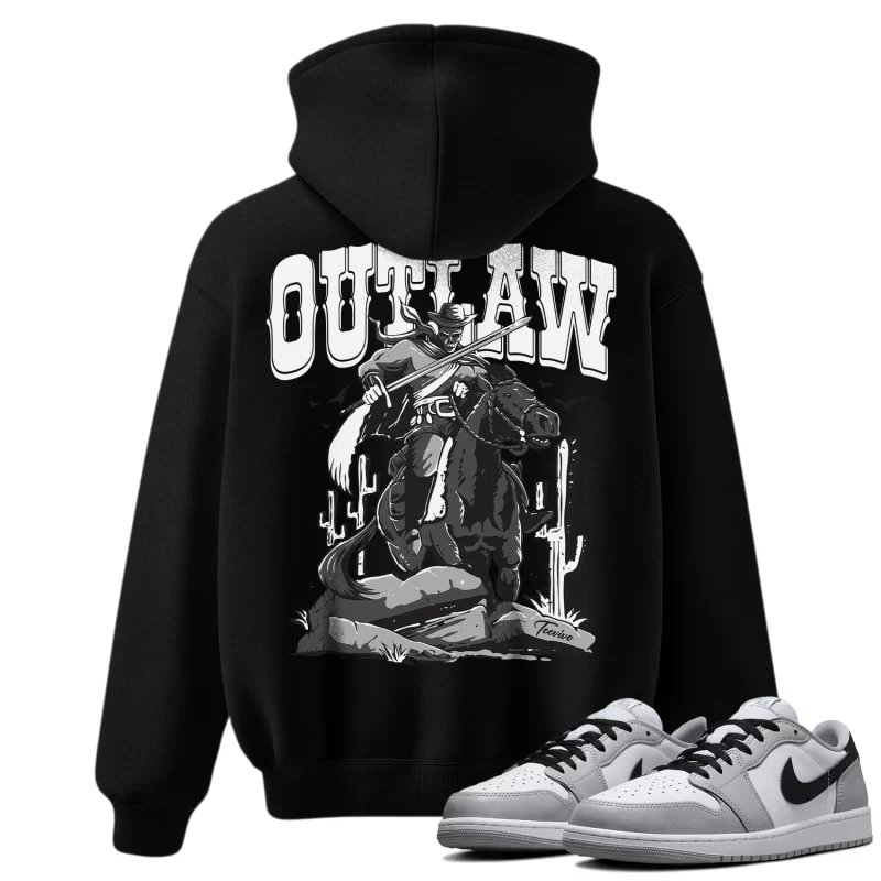 TeeVivo Hoodie Match Air Jordan 1 Retro Low OG Barons Outlaw – Air Jordan 1 Hoodie, AJ1 Hoodie