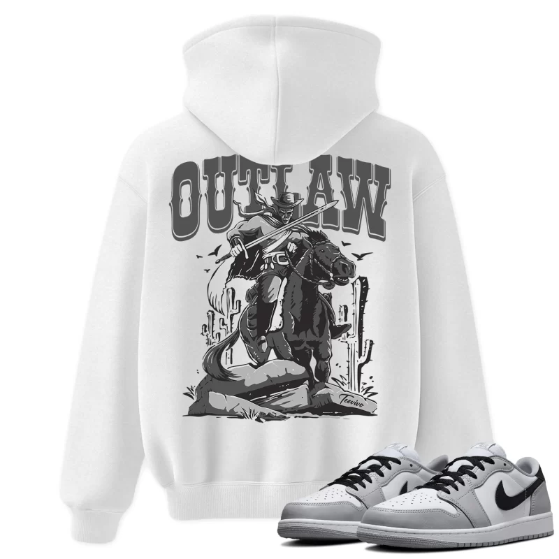 TeeVivo Hoodie Match Air Jordan 1 Retro Low OG Barons Outlaw – Air Jordan 1 Hoodie, AJ1 Hoodie