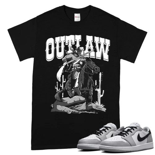 TeeVivo T-Shirt Match Air Jordan 1 Retro Low OG Barons Outlaw – Air Jordan 1 Shirt, AJ1 Shirt