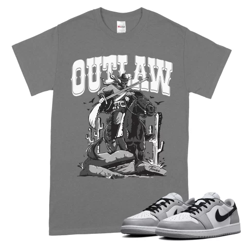 TeeVivo T-Shirt Match Air Jordan 1 Retro Low OG Barons Outlaw – Air Jordan 1 Shirt, AJ1 Shirt