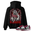 TeeVivo Hoodie Match Air Jordan 1 Retro Low OG Black Toe Awake – Air Jordan 1 Hoodie, AJ1 Hoodie