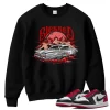 TeeVivo Sweatshirt Match Air Jordan 1 Retro Low OG Black Toe Blessed – Air Jordan 1 Sweatshirt, AJ1 Sweatshirt