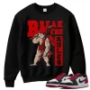 TeeVivo Sweatshirt Match Air Jordan 1 Retro Low OG Black Toe Break the rules – Air Jordan 1 Sweatshirt, AJ1 Sweatshirt