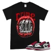 TeeVivo T-Shirt Match Air Jordan 1 Retro Low OG Black Toe Crime – Air Jordan 1 Shirt, AJ1 Shirt