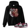 TeeVivo Hoodie Match Air Jordan 1 Retro Low OG Black Toe Gambling – Air Jordan 1 Hoodie, AJ1 Hoodie