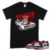 TeeVivo T-Shirt Match Air Jordan 1 Retro Low OG Black Toe Heaven vibes – Air Jordan 1 Shirt, AJ1 Shirt