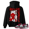 TeeVivo Hoodie Match Air Jordan 1 Retro Low OG Black Toe Speak no evil – Air Jordan 1 Hoodie, AJ1 Hoodie