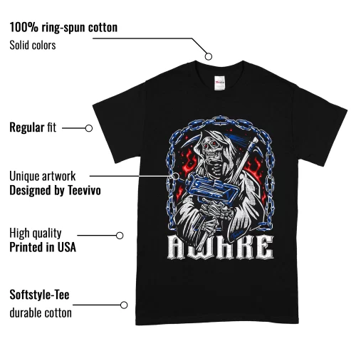 TeeVivo T-Shirt Match Air Jordan 1 Retro Low OG Game Royal Awake – Air Jordan 1 Shirt, AJ1 Shirt