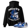 TeeVivo Hoodie Match Air Jordan 1 Retro Low OG Game Royal Money change people – Air Jordan 1 Hoodie, AJ1 Hoodie