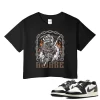 TeeVivo Crop Top Match Air Jordan 1 Retro Low OG Mocha Awake – Air Jordan 1 Crop Top, AJ1 Crop Top