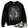 TeeVivo Sweatshirt Match Air Jordan 1 Retro Low OG Mocha Awake – Air Jordan 1 Sweatshirt, AJ1 Sweatshirt