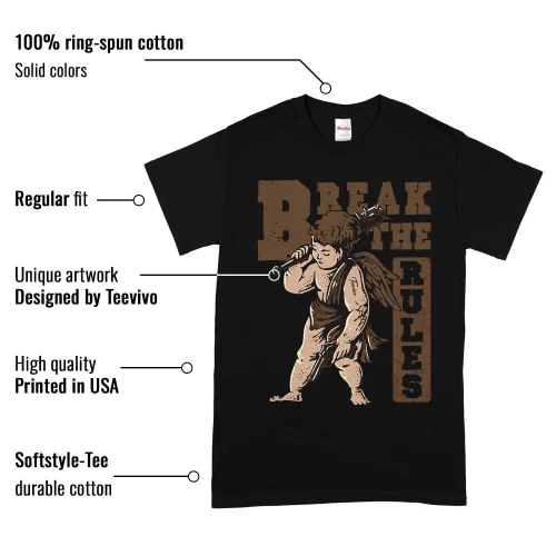 TeeVivo T-Shirt Match Air Jordan 1 Retro Low OG Mocha Break the rules – Air Jordan 1 Shirt, AJ1 Shirt