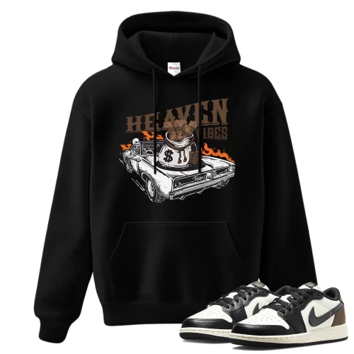 TeeVivo Hoodie Match Air Jordan 1 Retro Low OG Mocha Heaven vibes – Air Jordan 1 Hoodie, AJ1 Hoodie