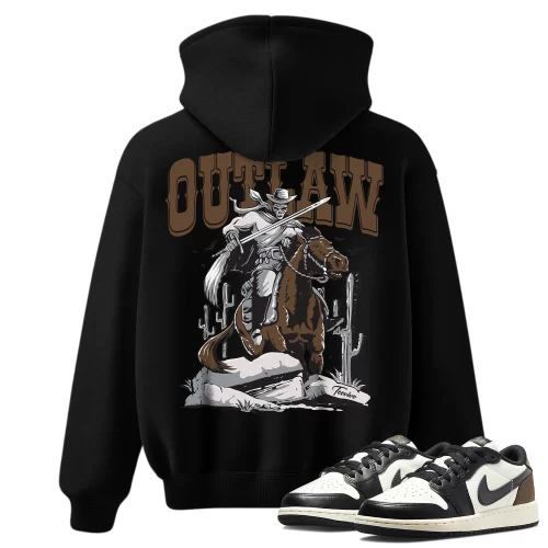 TeeVivo Hoodie Match Air Jordan 1 Retro Low OG Mocha Outlaw – Air Jordan 1 Hoodie, AJ1 Hoodie