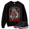 TeeVivo Sweatshirt Match Air Jordan 11 Retro Bred Velvet Awake – Air Jordan 11 Sweatshirt, AJ11 Sweatshirt