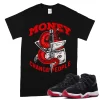 TeeVivo T-Shirt Match Air Jordan 11 Retro Bred Velvet Money change people – Air Jordan 11 Shirt, AJ11 Shirt