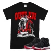 TeeVivo T-Shirt Match Air Jordan 11 Retro Bred Velvet Outlaw – Air Jordan 11 Shirt, AJ11 Shirt