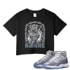 TeeVivo Crop Top Match Air Jordan 11 Retro Cool Grey Awake – Air Jordan 11 Crop Top, AJ11 Crop Top