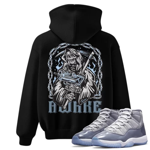 TeeVivo Hoodie Match Air Jordan 11 Retro Cool Grey Awake – Air Jordan 11 Hoodie, AJ11 Hoodie