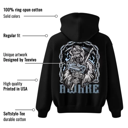TeeVivo Hoodie Match Air Jordan 11 Retro Cool Grey Awake – Air Jordan 11 Hoodie, AJ11 Hoodie