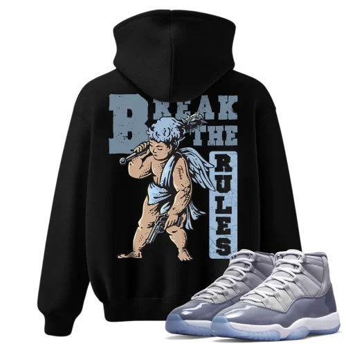TeeVivo Hoodie Match Air Jordan 11 Retro Cool Grey Break the rules – Air Jordan 11 Hoodie, AJ11 Hoodie