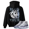 TeeVivo Hoodie Match Air Jordan 11 Retro Cool Grey Hug your lost smile – Air Jordan 11 Hoodie, AJ11 Hoodie