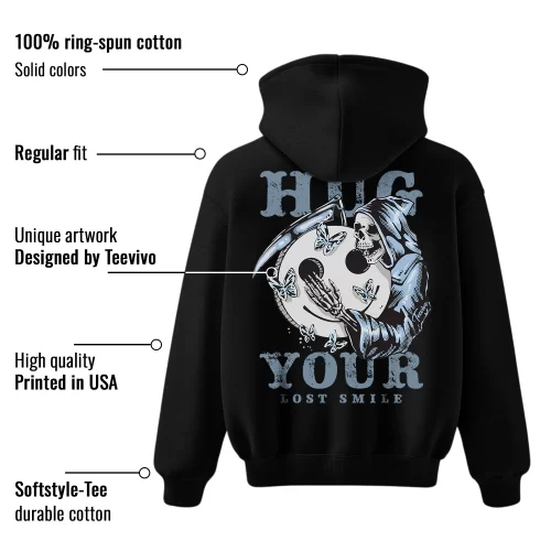 TeeVivo Hoodie Match Air Jordan 11 Retro Cool Grey Hug your lost smile – Air Jordan 11 Hoodie, AJ11 Hoodie