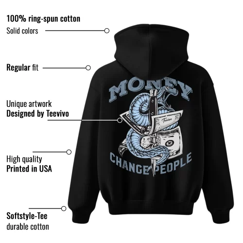 TeeVivo Hoodie Match Air Jordan 11 Retro Cool Grey Money change people – Air Jordan 11 Hoodie, AJ11 Hoodie