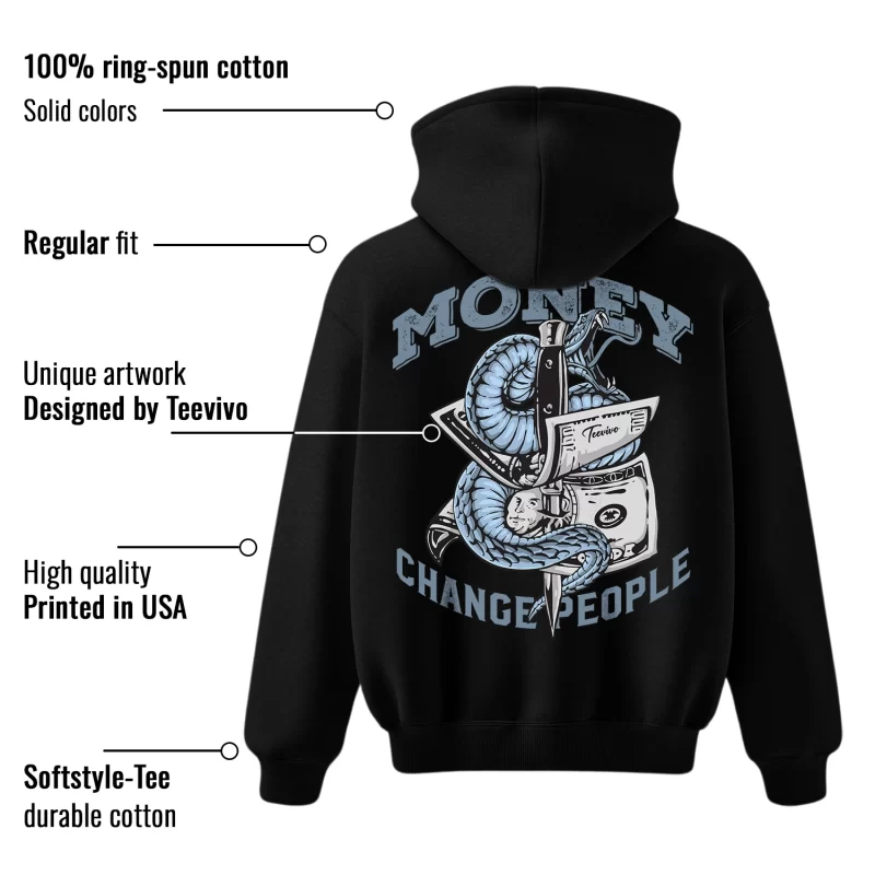 TeeVivo Hoodie Match Air Jordan 11 Retro Cool Grey Money change people – Air Jordan 11 Hoodie, AJ11 Hoodie