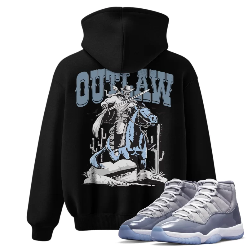TeeVivo Hoodie Match Air Jordan 11 Retro Cool Grey Outlaw – Air Jordan 11 Hoodie, AJ11 Hoodie