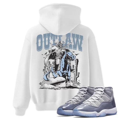 TeeVivo Hoodie Match Air Jordan 11 Retro Cool Grey Outlaw – Air Jordan 11 Hoodie, AJ11 Hoodie