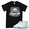 TeeVivo T-Shirt Match Air Jordan 11 Retro Legend Blue Blessed – Air Jordan 11 Shirt, AJ11 Shirt
