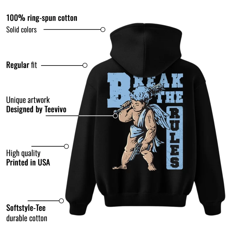 TeeVivo Hoodie Match Air Jordan 11 Retro Legend Blue Break the rules – Air Jordan 11 Hoodie, AJ11 Hoodie