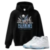 TeeVivo Hoodie Match Air Jordan 11 Retro Legend Blue Burning the ground – Air Jordan 11 Hoodie, AJ11 Hoodie
