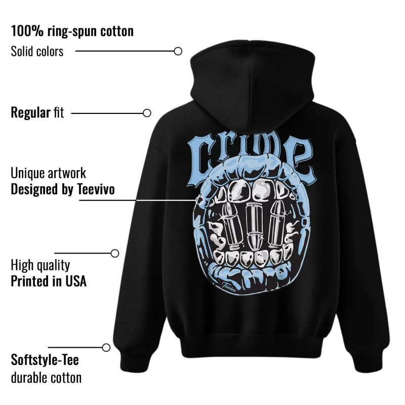 TeeVivo Hoodie Match Air Jordan 11 Retro Legend Blue Crime – Air Jordan 11 Hoodie, AJ11 Hoodie