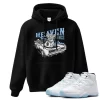 TeeVivo Hoodie Match Air Jordan 11 Retro Legend Blue Heaven vibes – Air Jordan 11 Hoodie, AJ11 Hoodie