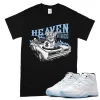 TeeVivo T-Shirt Match Air Jordan 11 Retro Legend Blue Heaven vibes – Air Jordan 11 Shirt, AJ11 Shirt