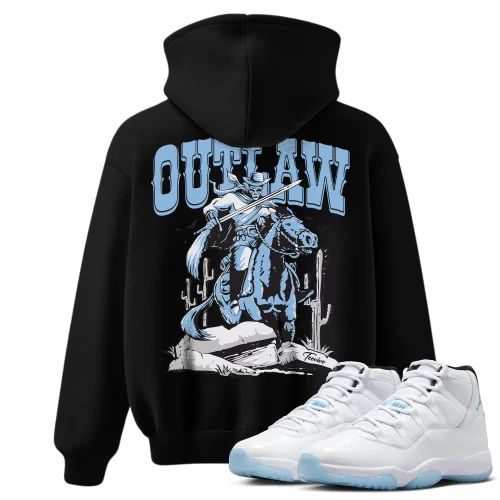 TeeVivo Hoodie Match Air Jordan 11 Retro Legend Blue Outlaw – Air Jordan 11 Hoodie, AJ11 Hoodie