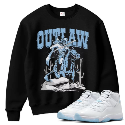 TeeVivo Sweatshirt Match Air Jordan 11 Retro Legend Blue Outlaw – Air Jordan 11 Sweatshirt, AJ11 Sweatshirt