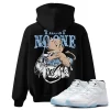 TeeVivo Hoodie Match Air Jordan 11 Retro Legend Blue Trust no one – Air Jordan 11 Hoodie, AJ11 Hoodie