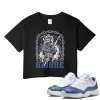 TeeVivo Crop Top Match Air Jordan 11 Retro Low Diffused Blue Awake – Air Jordan 11 Crop Top, AJ11 Crop Top