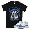 TeeVivo T-Shirt Match Air Jordan 11 Retro Low Diffused Blue Crime – Air Jordan 11 Shirt, AJ11 Shirt