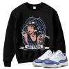 TeeVivo Sweatshirt Match Air Jordan 11 Retro Low Diffused Blue God Daaamn – Air Jordan 11 Sweatshirt, AJ11 Sweatshirt