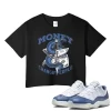 TeeVivo Crop Top Match Air Jordan 11 Retro Low Diffused Blue Money change people – Air Jordan 11 Crop Top, AJ11 Crop Top