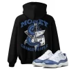 TeeVivo Hoodie Match Air Jordan 11 Retro Low Diffused Blue Money change people – Air Jordan 11 Hoodie, AJ11 Hoodie