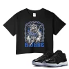 TeeVivo Crop Top Match Air Jordan 11 Retro Low Space Jam Awake – Air Jordan 11 Crop Top, AJ11 Crop Top