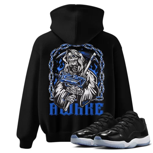 TeeVivo Hoodie Match Air Jordan 11 Retro Low Space Jam Awake – Air Jordan 11 Hoodie, AJ11 Hoodie