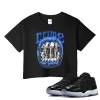 TeeVivo Crop Top Match Air Jordan 11 Retro Low Space Jam Crime – Air Jordan 11 Crop Top, AJ11 Crop Top