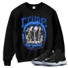 TeeVivo Sweatshirt Match Air Jordan 11 Retro Low Space Jam Crime – Air Jordan 11 Sweatshirt, AJ11 Sweatshirt