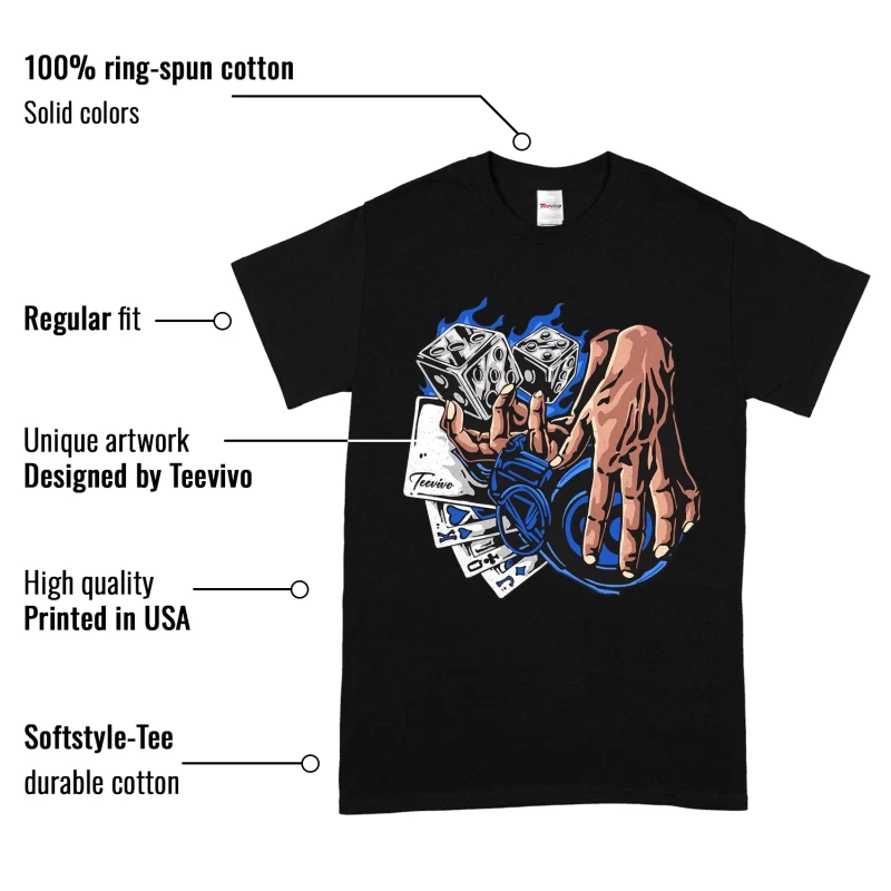 TeeVivo T-Shirt Match Air Jordan 11 Retro Low Space Jam Gambling – Air Jordan 11 Shirt, AJ11 Shirt